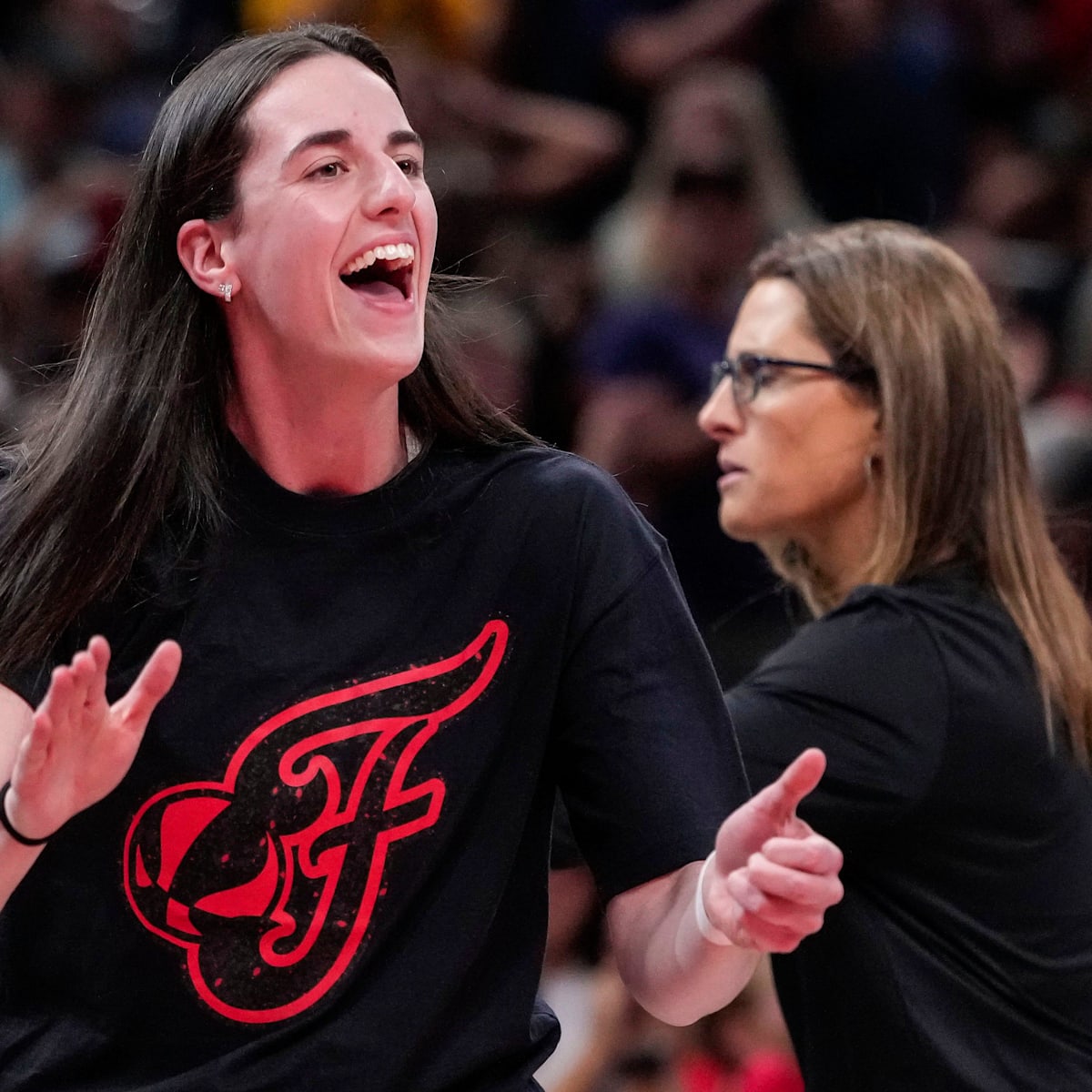 Caitlin Clark Had Savage Reaction to Seeing Her Old Fever Teammate Miss a  Shot