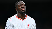 Konate suffered an arm injury