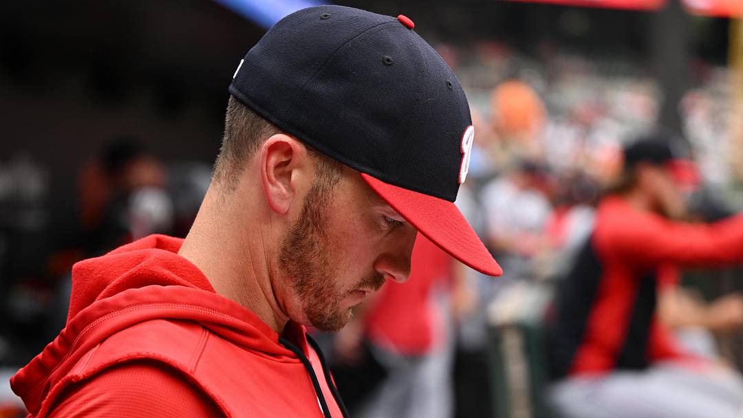 Washington Nationals manager Blake Butera Washington Nationals manager Blake Butera