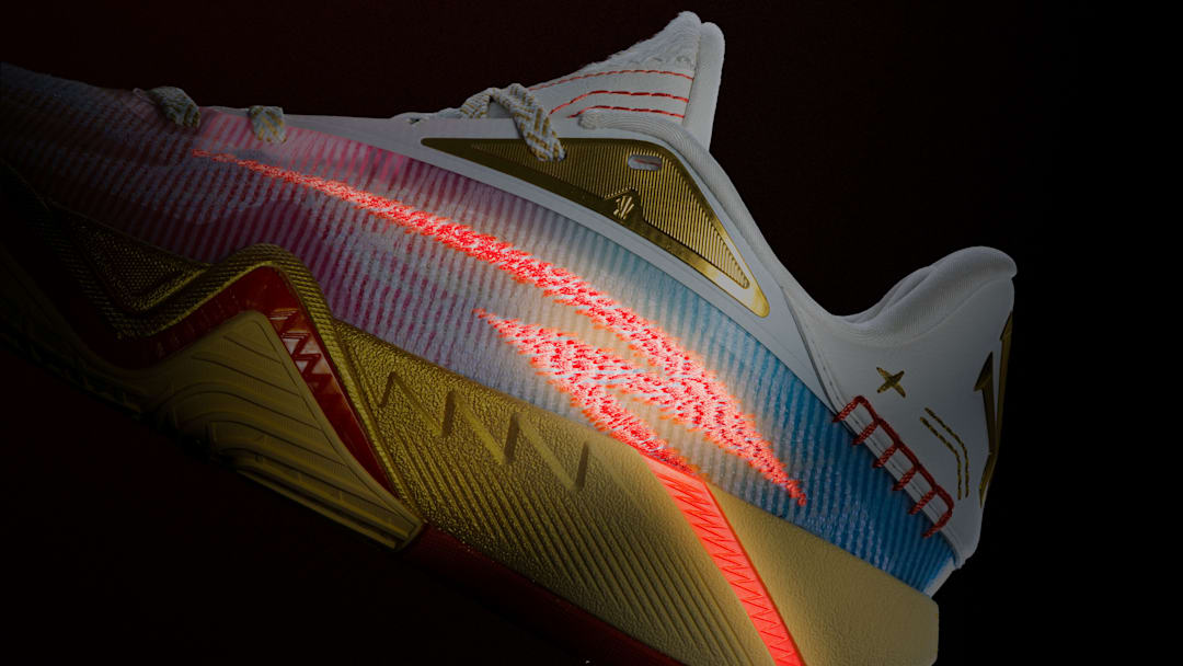 The ANTA KAI3 is Kyrie Irving's third signature ANTA basketball shoe.