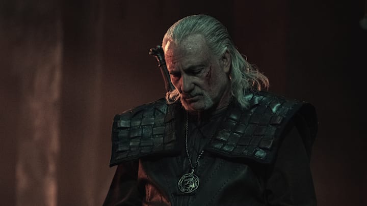 Kim Bodnia as Vesemir in The Witcher season 2.