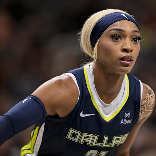 Dallas Wings guard DiJonai Carrington