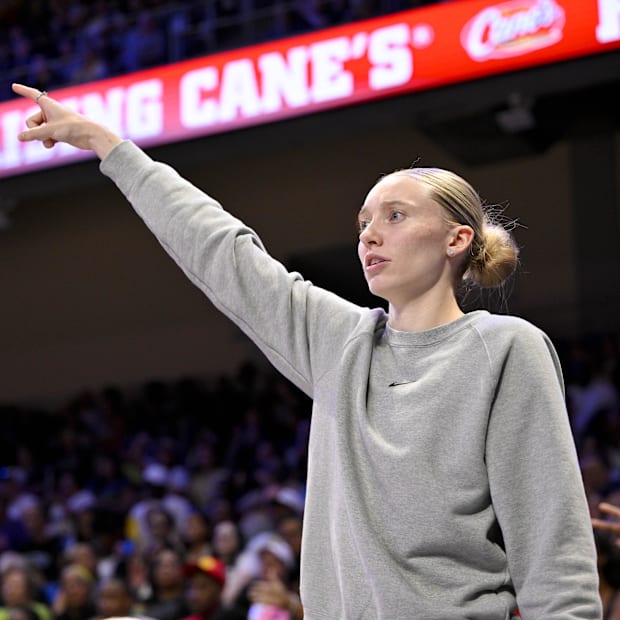 Dallas Wings guard Paige Bueckers