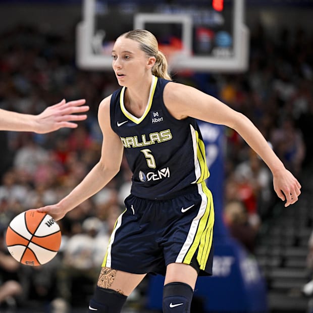 Dallas Wings guard Paige Bueckers 