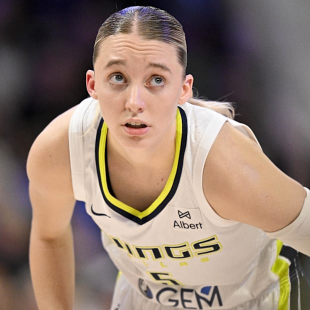 Dallas Wings guard Paige Bueckers