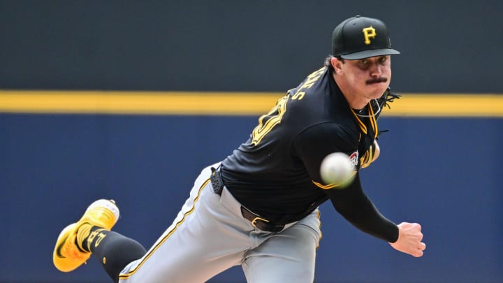 Pittsburgh Pirates starting pitcher Paul Skenes.