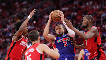 Detroit Pistons v Houston Rockets
