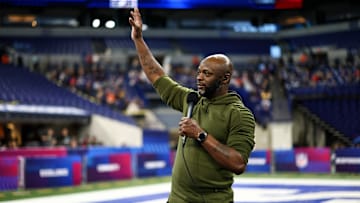 Reggie Wayne at the NFL Combine