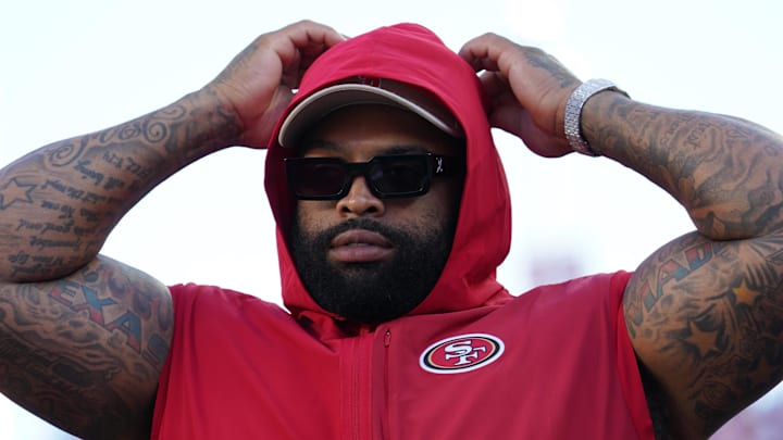 San Francisco 49ers offensive lineman Trent Williams (71)