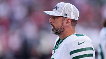 New York Jets quarterback Aaron Rodgers