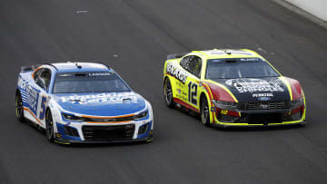 Kyle Larson, Hendrick Motorsports, Ryan Blaney, Team Penske, NASCAR