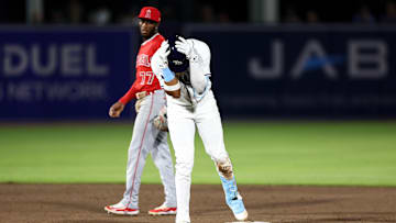 Los Angeles Angels v Tampa Bay Rays