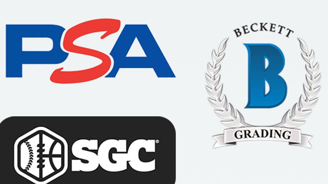 PSA, Beckett, and SGC are three grading services available to collectors. PSA owns and operates SGC independently after acquiring the company in 2024. 