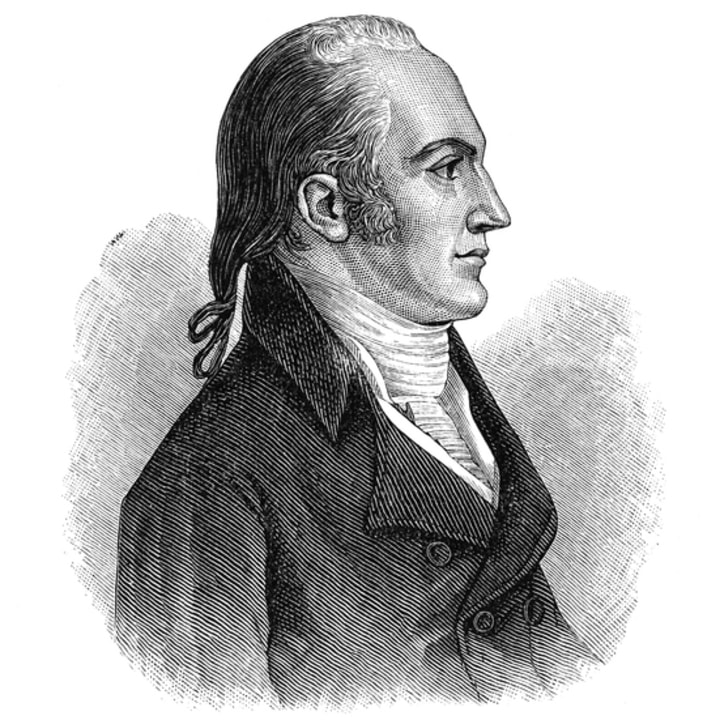 Illustration of Aaron Burr