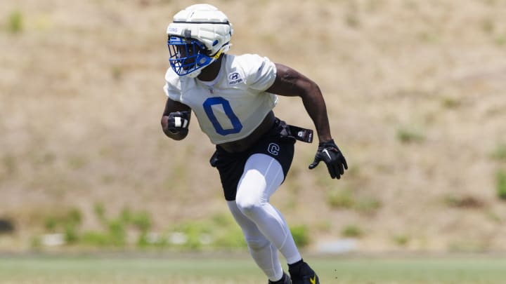 Los Angeles Rams OTA Offseason Workout, Byron Young