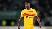 Ansu Fati, buteur lors de la dernière journée avec le Barça