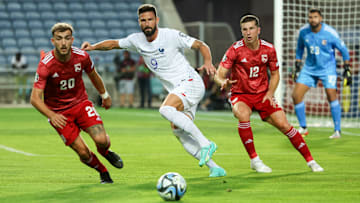 Os franceses ganharam dos gibraltinos por 3 a 0 na 3ª rodada das Eliminatórias