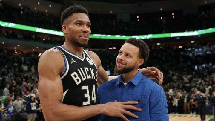 A los Warriors les gustaría juntar a una superestrella de la NBA como Giannis Antetokounmpo con Stephen Curry 