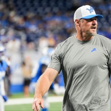 Detroit Lions head coach Dan Campbell 