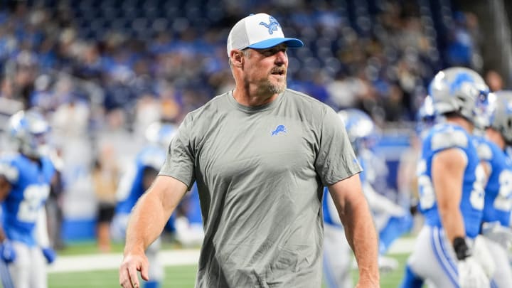 Detroit Lions head coach Dan Campbell 