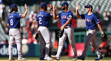 Texas Rangers v Los Angeles Angels