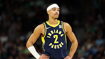 Indiana Pacers guard Andrew Nembhard (2).