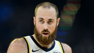 Indiana Pacers center Jay Huff (32) during a game against the Golden State Warriors.