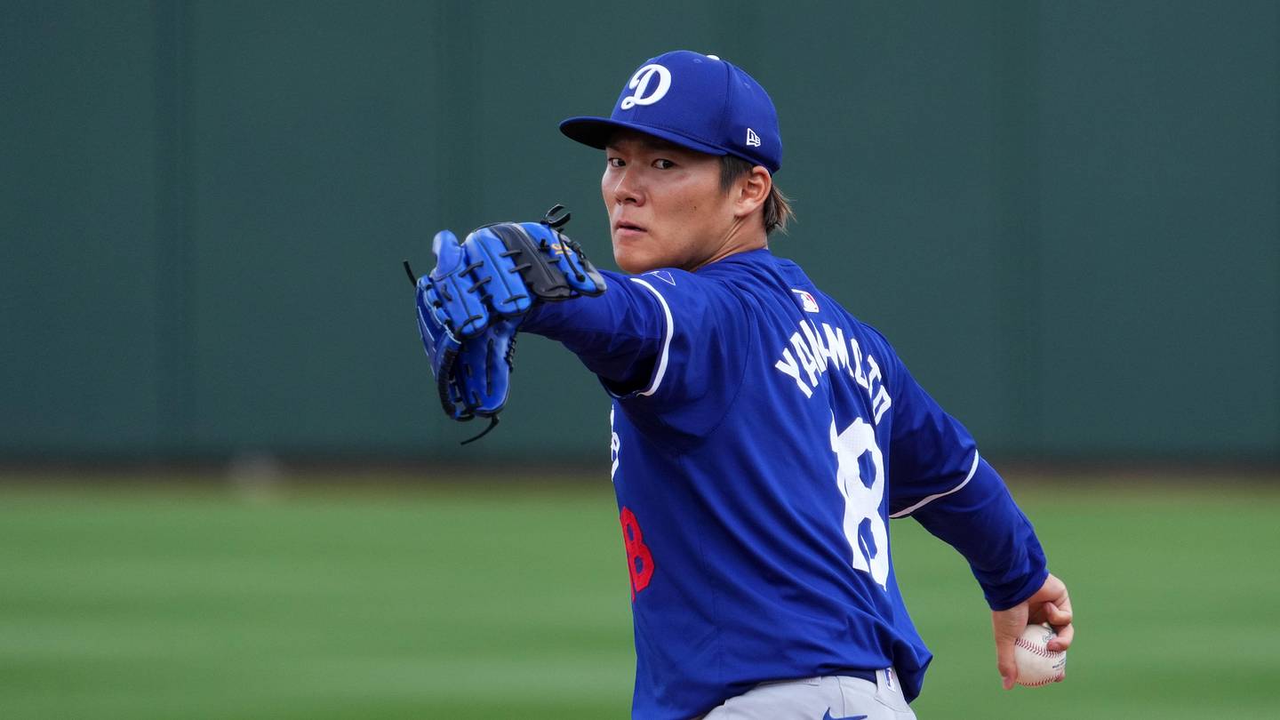 Yoshinobu Yamamoto shines in Dodgers' spring training debut - Vimarsana News