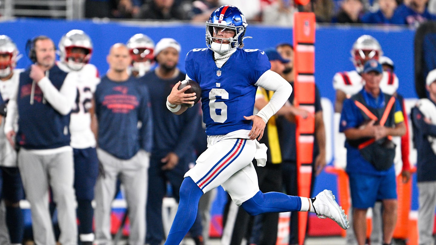 Jaxson Dart Named Among NFL's Best Newcomers from 2025 Preseason