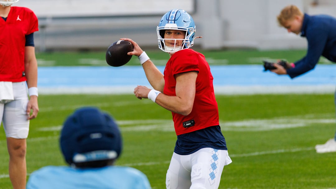 North Carolina's Practice Like A Pro Spring Football Event