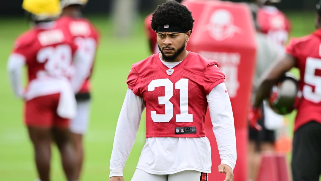 Tampa Bay Buccaneers safety Antoine Winfield Jr. had a perfect message after the team's first practice of training camp.