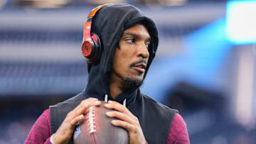 Washington Commanders quarterback Jayden Daniels