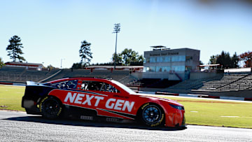 NASCAR Next Gen test car at Bowman Gray Stadium