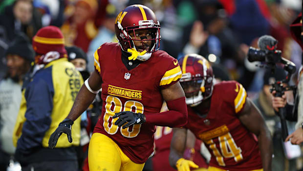 Washington Commanders receiver Jamison Crowder.