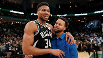 Giannis Antetokounmpo, Stephen Curry
