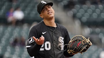 White Sox third baseman Miguel Vargas