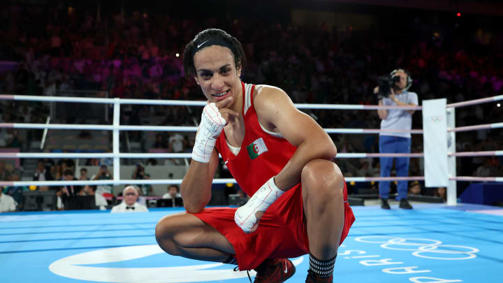 Imane Khelif | Boxing - Olympic Games Paris 2024: Day 14 | Richard Pelham | Getty Images Sport | via Getty Images