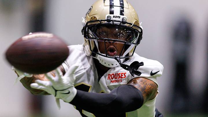 New Orleans Saints wide receiver Barion Brown