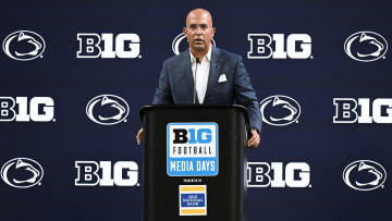 Penn State Nittany Lions head coach James Franklin