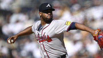 Atlanta Braves starting pitcher Reynaldo Lopez left Sunday's game with forearm tightness.