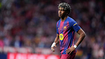 Gegen Atlético gelang Lamine Yamal nicht allzu viel...