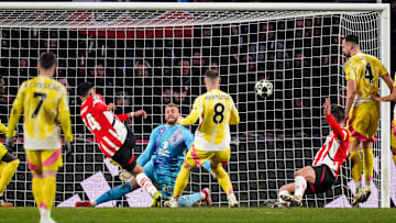 PSV joined Feyenoord in the Champions League round of 16 and could face Arsenal