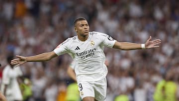 Mbappé fez gol e conquistou título no primeiro jogo com a camisa do Real Madrid, contra a Atalanta na Supercopa da UEFA
