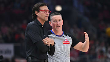 Atlanta Hawks head coach Quin Snyder