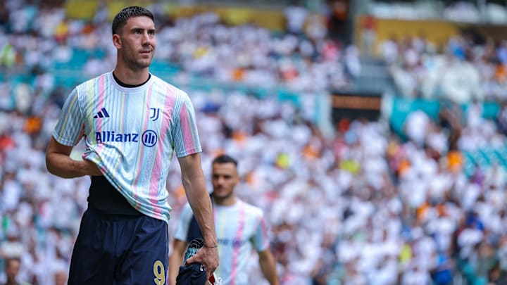 Dusan Vlahovic got in a pickle over liking a social media post from an AC Milan star