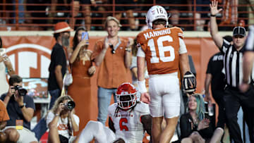 Antavious Fish, Arch Manning, Sam Houston v Texas