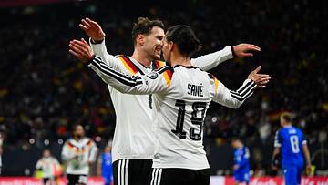 Über Leon Goretzka und Leroy Sané gibt es im DFB-Team viele Diskussionen