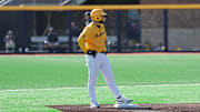 West Virginia University outfielder Jace Rinehart
