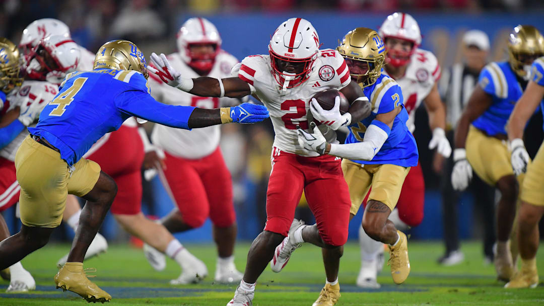 On the strength of another Emmett Johnson highlight reel, the 7-3 Huskers don't appear satisfied with the 7-win mark in 2025. On the strength of another Emmett Johnson highlight reel, the 7-3 Huskers don't appear satisfied with the 7-win mark in 2025.