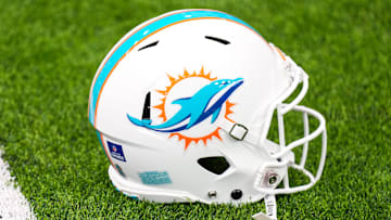 Miami Dolphins helmet